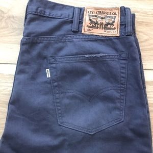 Men’s LEVI STRAUSS & CO  🌿  Classic  504 Colored Jeans  Size 38 X 32 NEW!